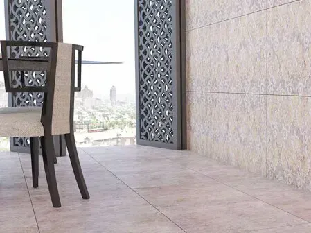 Tile floor installation in Austin TX kitchen
