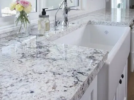 Natural stone countertop installation Cedar Park TX