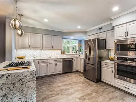 Kitchen remodeling project by Sam's Floors